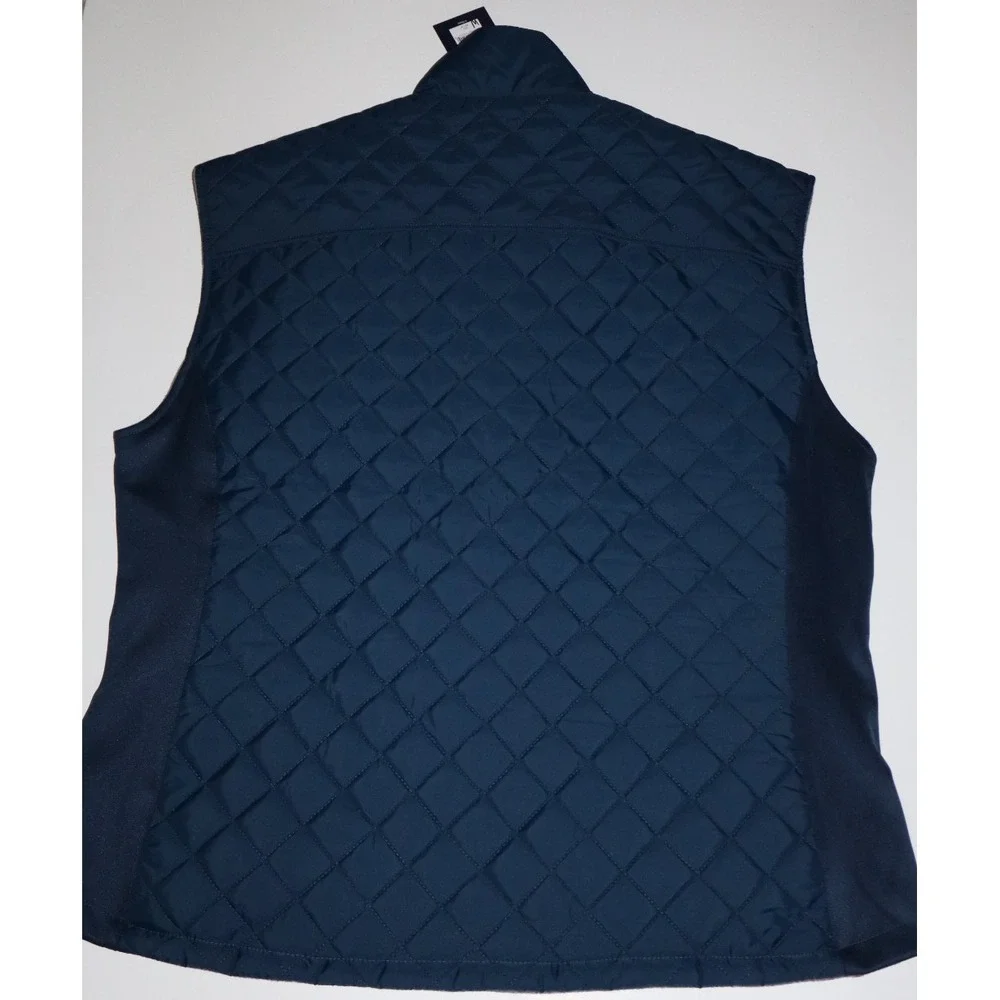DISNEY D23 2024 Quilted Blue Mickey Sorcerer Vest XXXL Women's 2XL XXL NEW